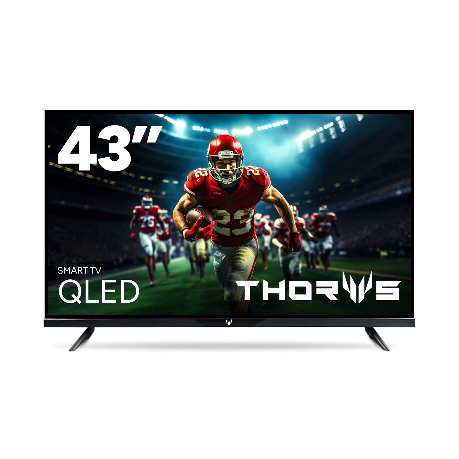 Thorus Smart TV QLED Imperial 43", Full HD, Negro