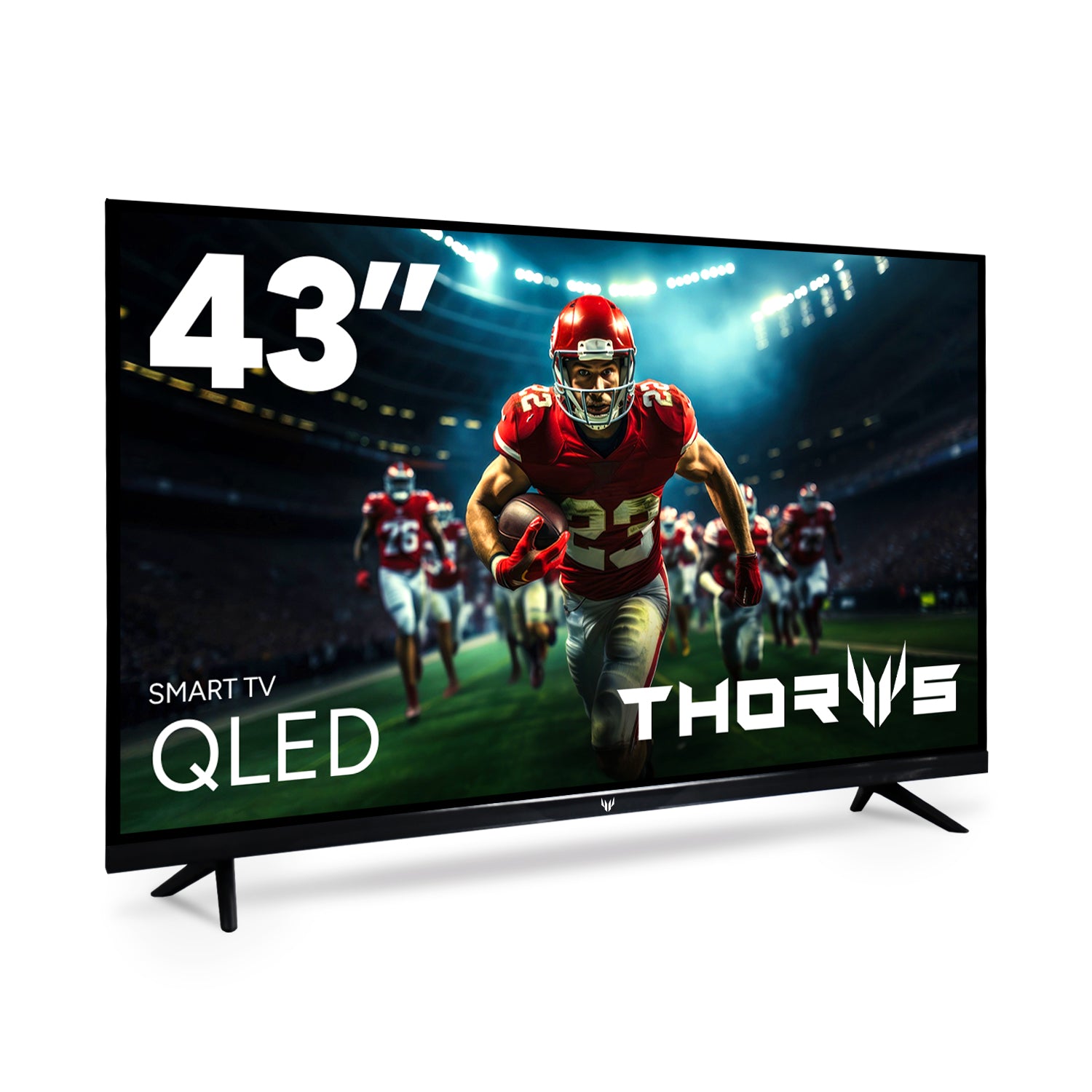 Thorus Smart TV QLED Imperial 43", Full HD, Negro