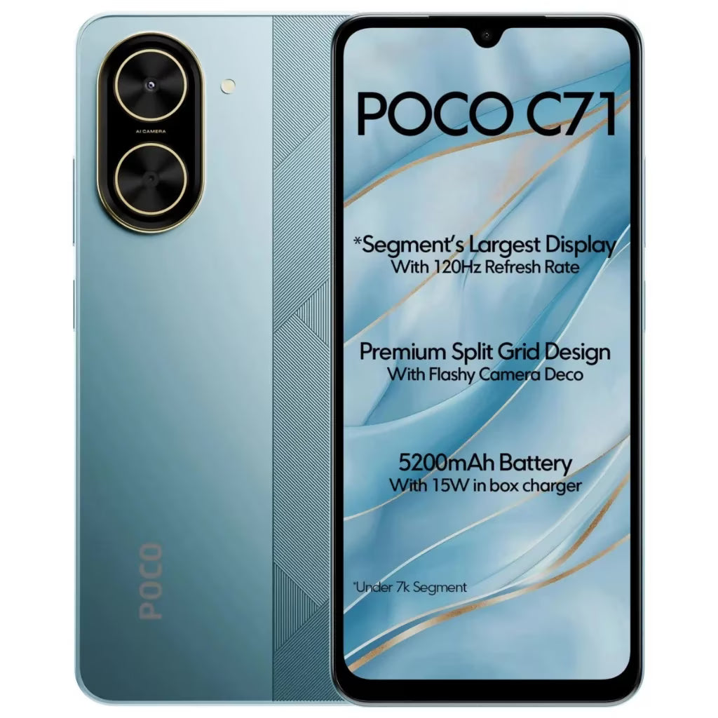 Poco C71 3+64 Black