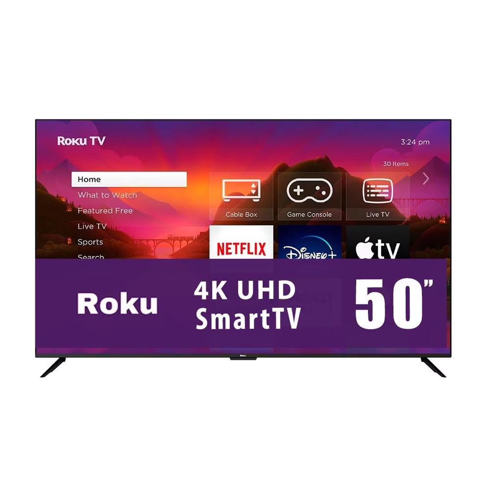 Televisión Roku 50 Pulgadas 4K Roku Tv 50CC
