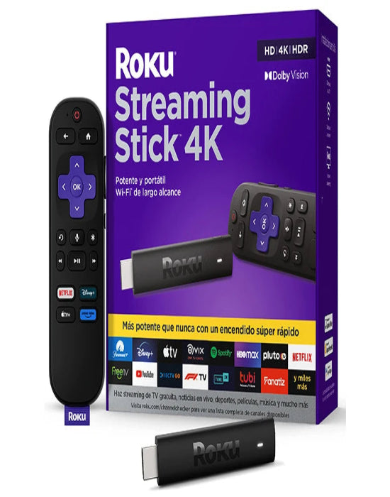 Tv Box Roku Streaming Stick 4K-Hdr 3820R2